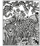 Jungle Magic Painting Book GB - Paperback / softback