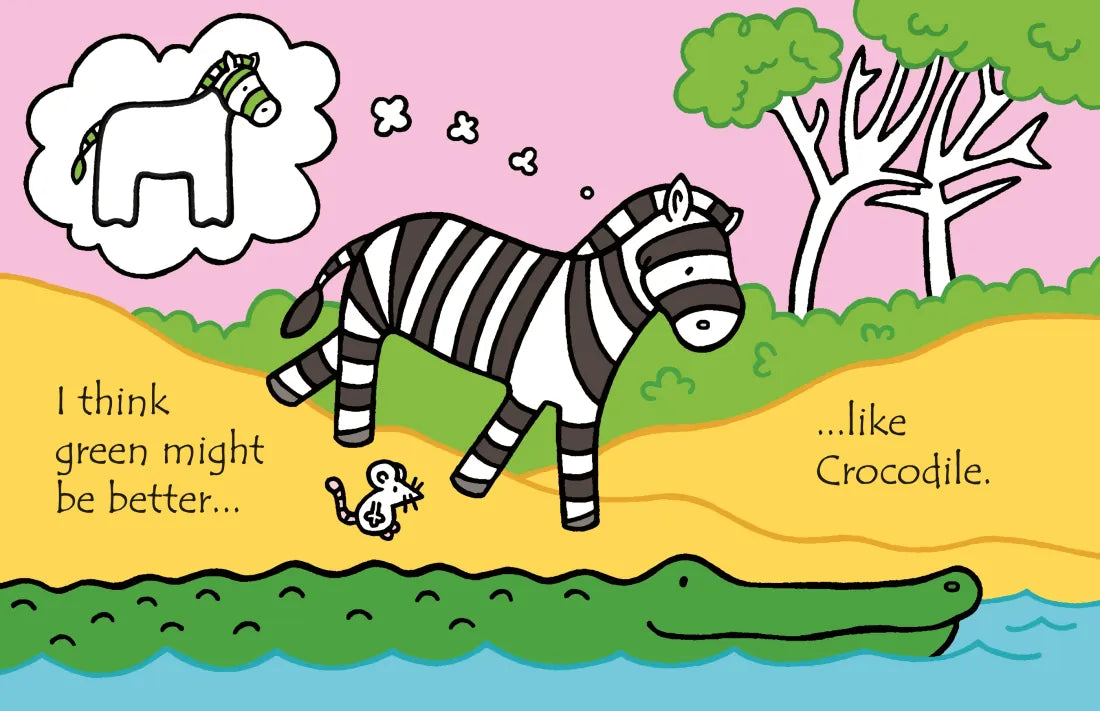 Zebra's Colours GB - Board book