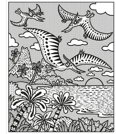 Dinosaurs Magic Painting Book GB - Paperback / softback