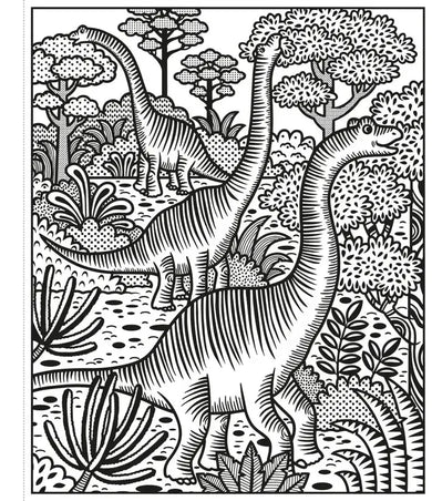 Dinosaurs Magic Painting Book GB - Paperback / softback