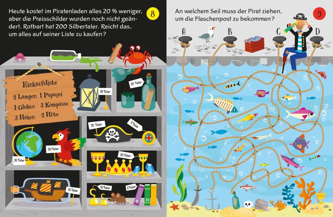 Pirate Puzzles GB - Paperback / softback