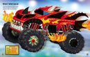 Build Your Own Monster Trucks Sticker Book GB - Paperback / softback