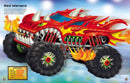 Build Your Own Monster Trucks Sticker Book GB - Paperback / softback