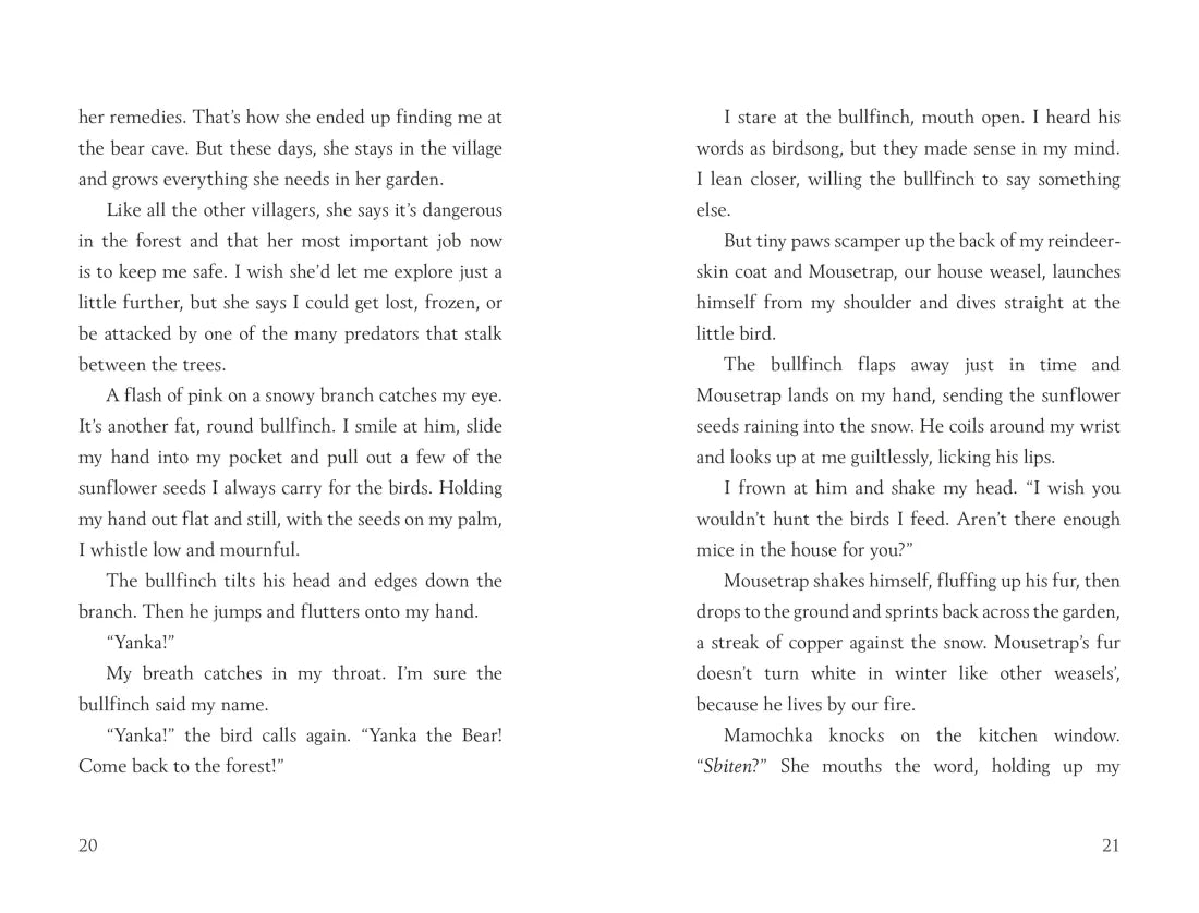 The Girl who Speaks Bear GB - Paperback / softback