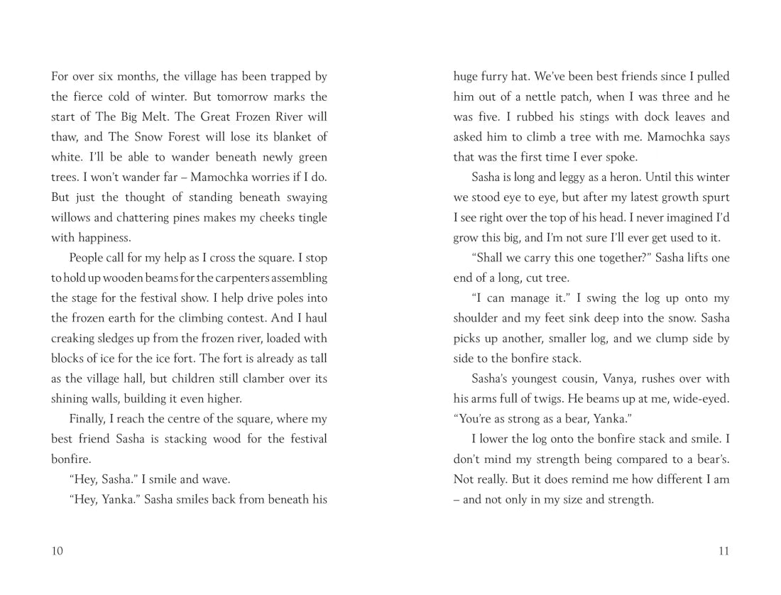The Girl who Speaks Bear GB - Paperback / softback