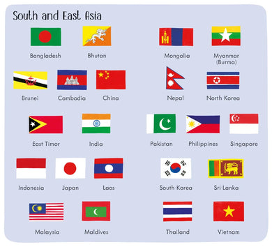 199 Flags GB - Board book