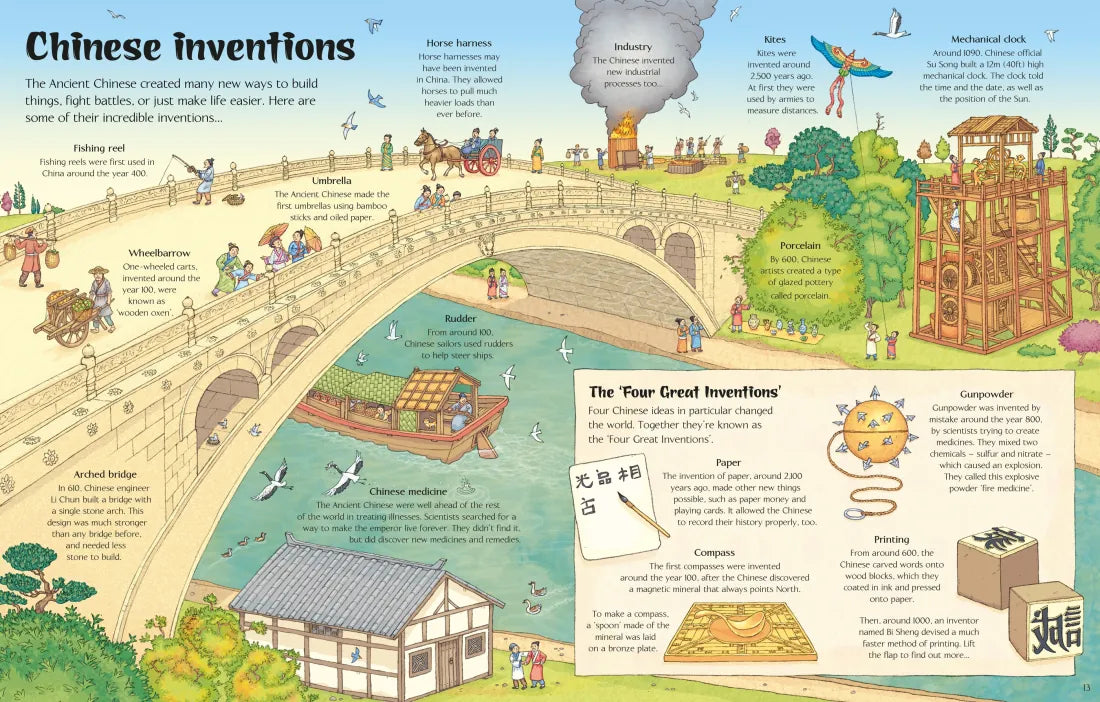 See Inside Ancient China GB - Board book