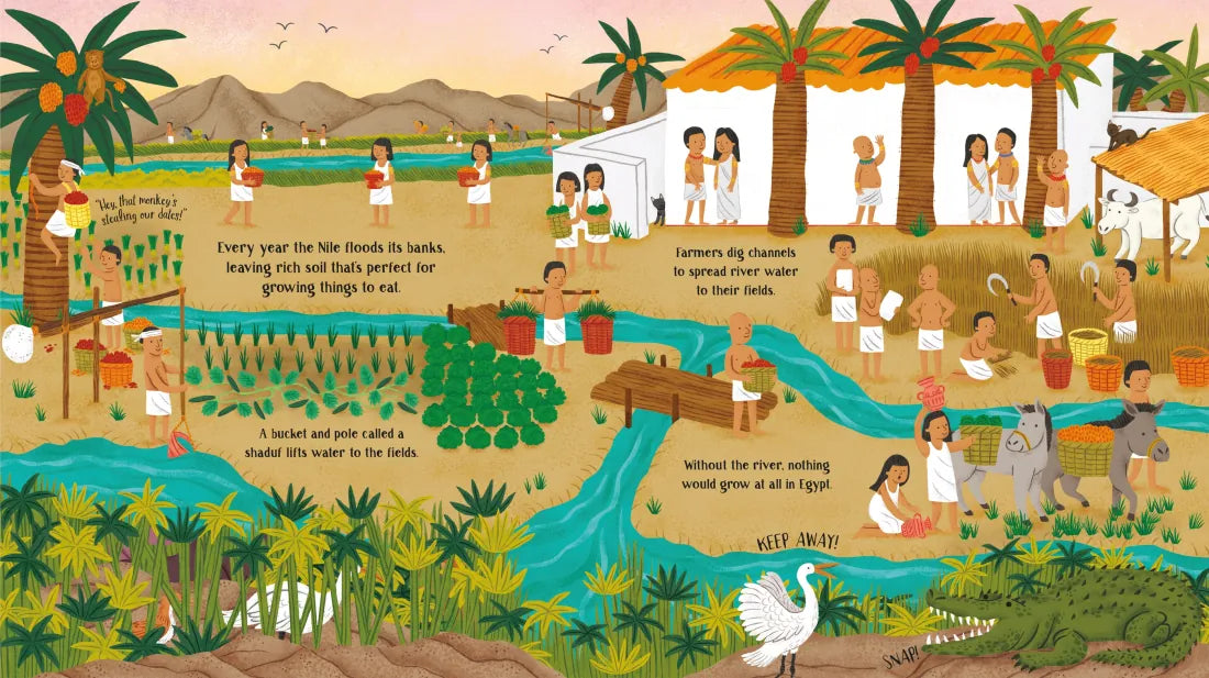 Step Inside Ancient Egypt GB - Board book