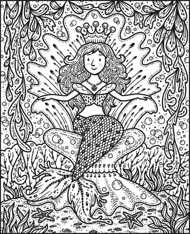 Mermaids Magic Painting Book GB - Paperback / softback