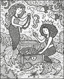 Mermaids Magic Painting Book GB - Paperback / softback
