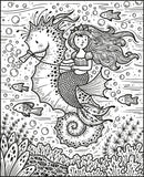 Mermaids Magic Painting Book GB - Paperback / softback