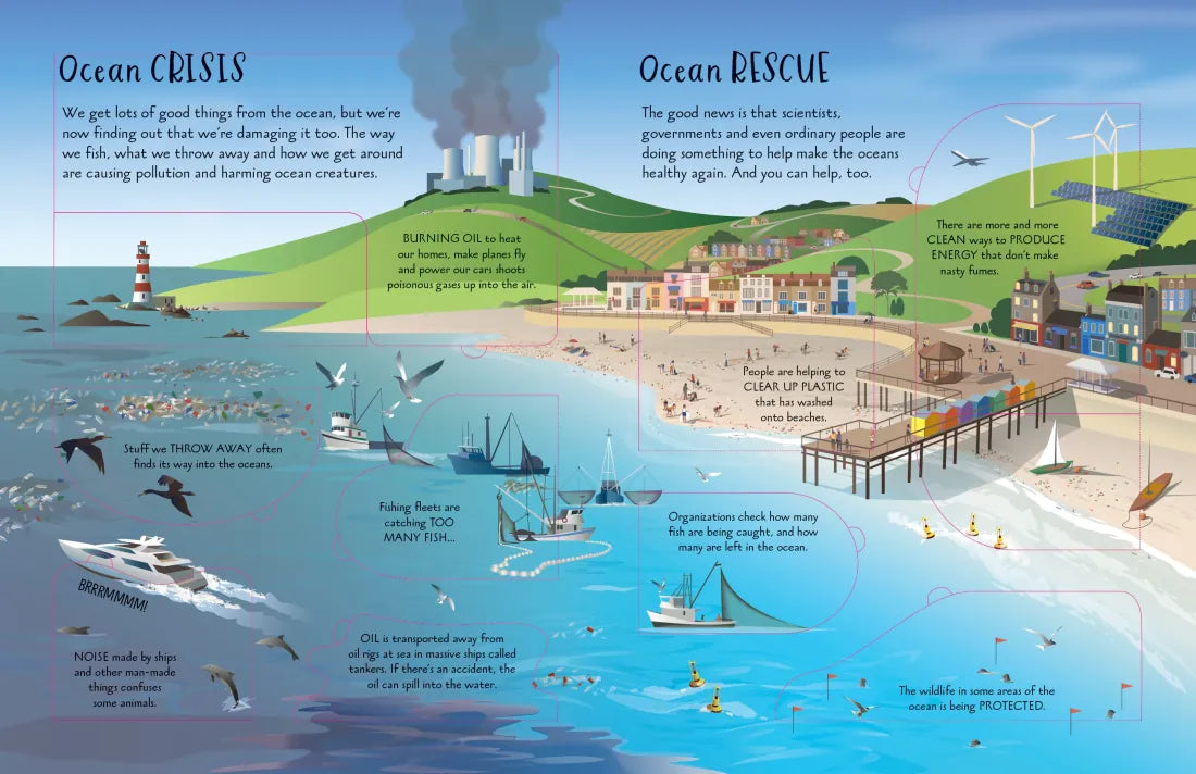 See Inside Oceans GB - Board book