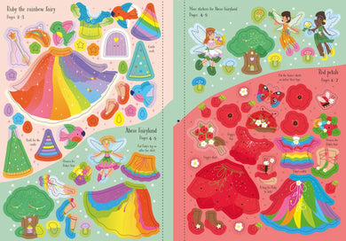 Little Sticker Dolly Dressing Rainbow Fairy GB - Paperback / softback