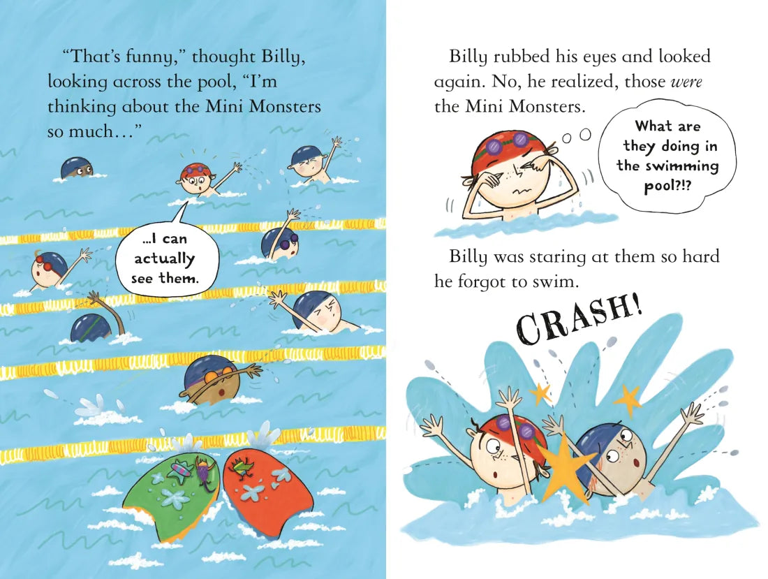 Monsters go Swimming GB - Paperback / softback