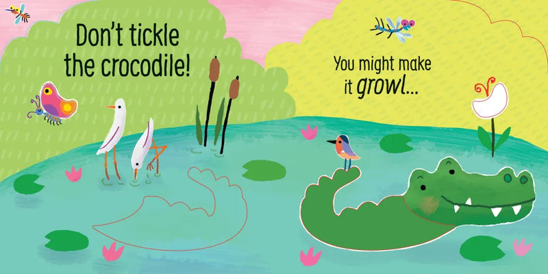 Don't Tickle the Crocodile! GB - Board book