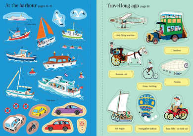 Little First Stickers Travel GB - Paperback / softback