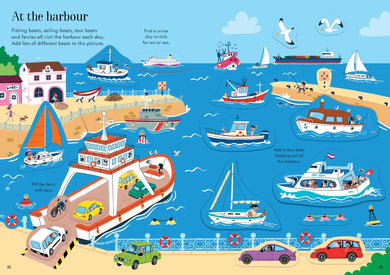 Little First Stickers Travel GB - Paperback / softback