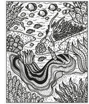 Coral Reef Magic Painting Book GB - Paperback / softback