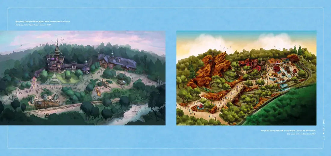 Maps of the Disney Parks US - Hardback