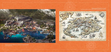 Maps of the Disney Parks US - Hardback