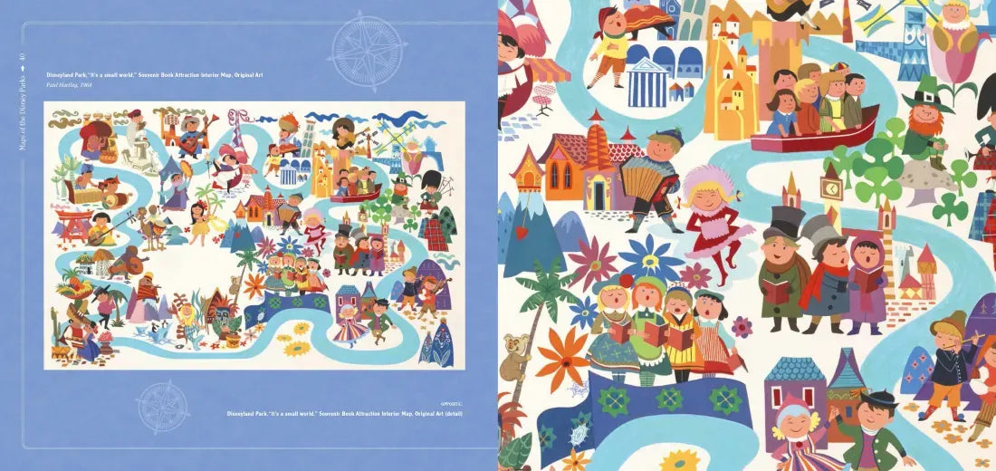 Maps of the Disney Parks US - Hardback