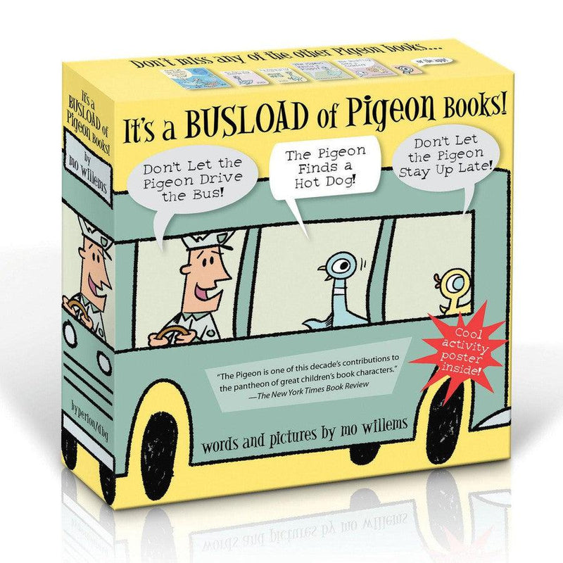 It's a Busload of Pigeon Books!-NEW ISBN-Children’s / Teenage fiction: Nature and animal stories-買書書 BuyBookBook