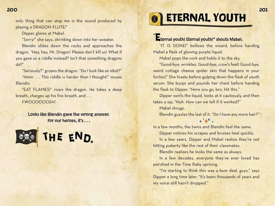 Gravity Falls:: Dipper and Mabel and the Curse of the Time Pirates' Treasure! US - Hardback
