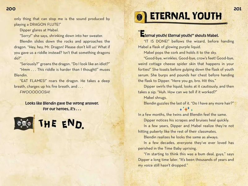 Gravity Falls:: Dipper and Mabel and the Curse of the Time Pirates' Treasure! US - Hardback