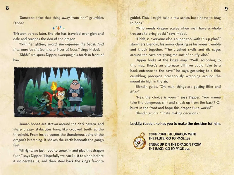 Gravity Falls:: Dipper and Mabel and the Curse of the Time Pirates' Treasure! US - Hardback