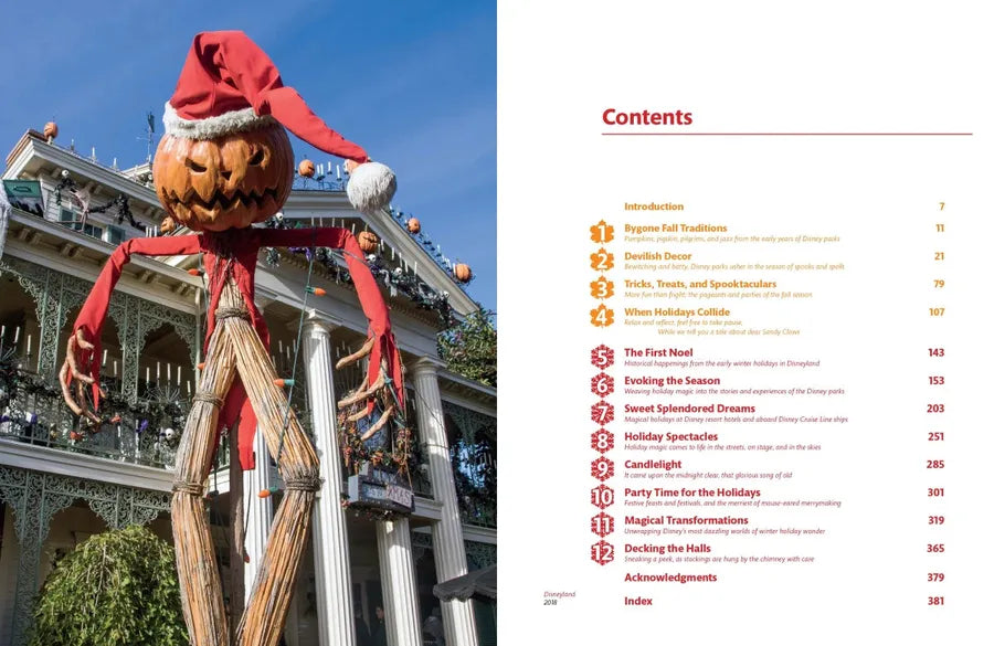 Holiday Magic at the Disney Parks US - Hardback