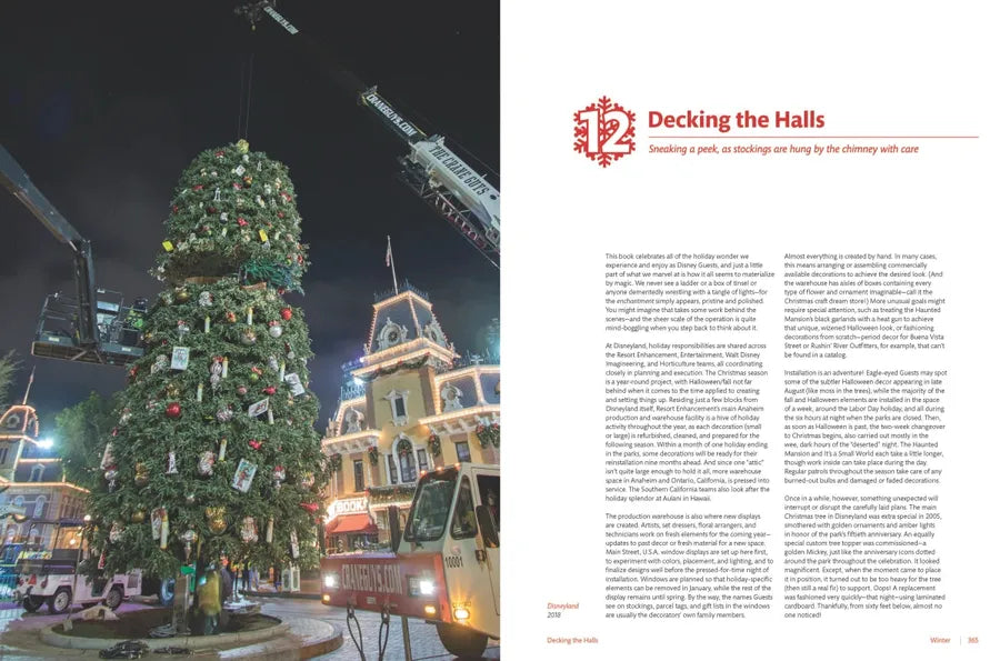 Holiday Magic at the Disney Parks US - Hardback