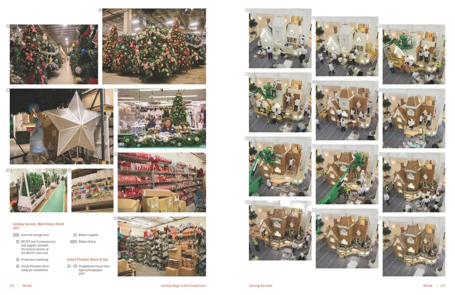 Holiday Magic at the Disney Parks US - Hardback