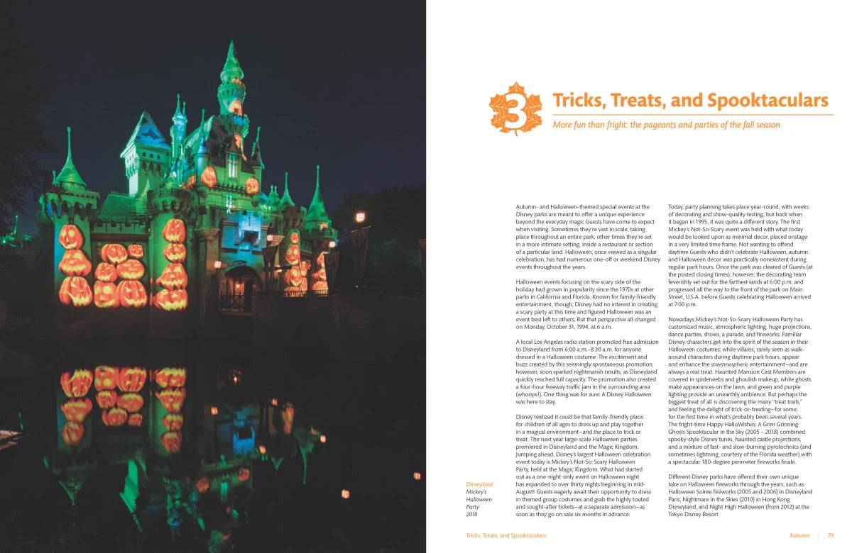 Holiday Magic at the Disney Parks US - Hardback