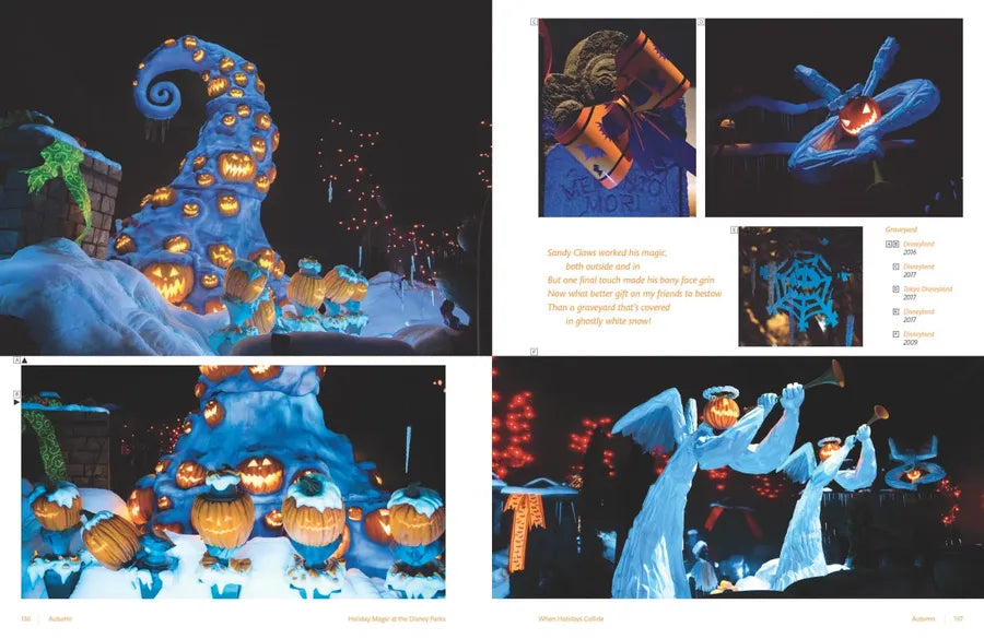 Holiday Magic at the Disney Parks US - Hardback