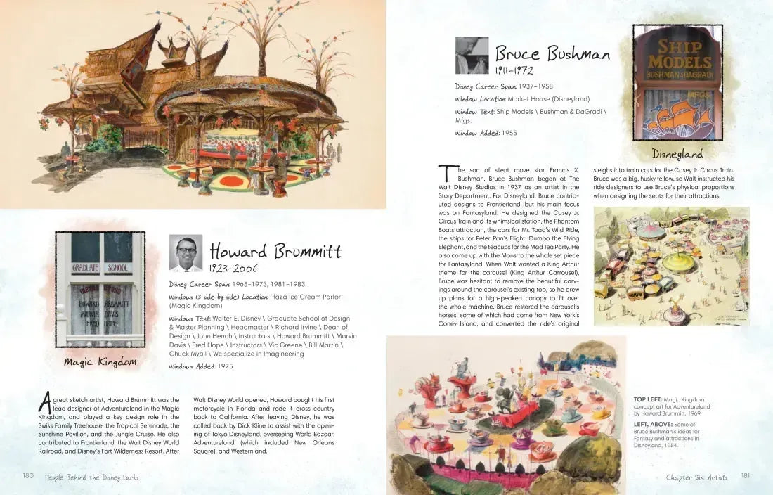 People Behind the Disney Parks US - Hardback