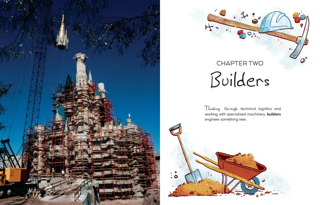 People Behind the Disney Parks US - Hardback