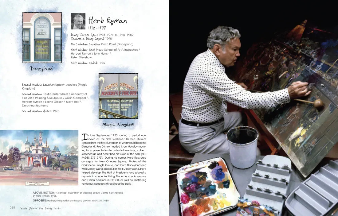 People Behind the Disney Parks US - Hardback