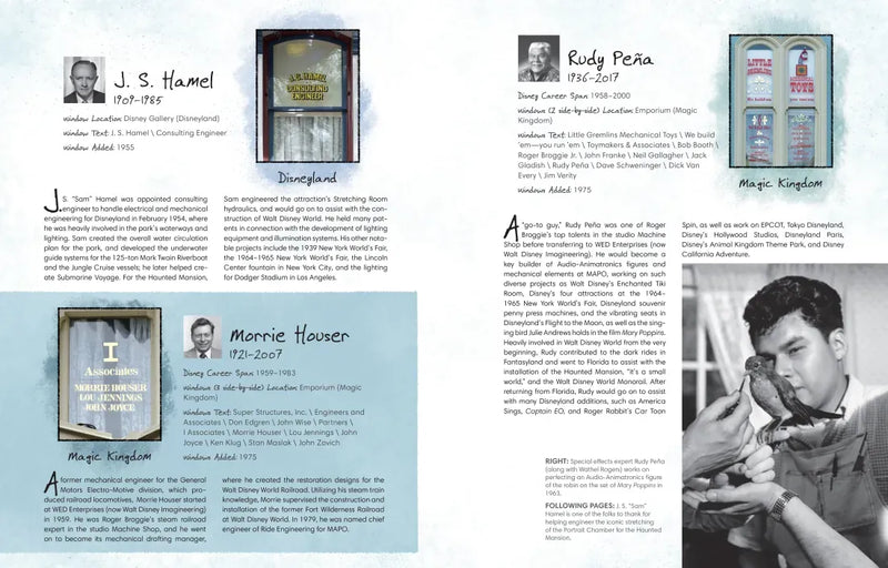 People Behind the Disney Parks US - Hardback