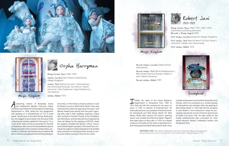 People Behind the Disney Parks US - Hardback