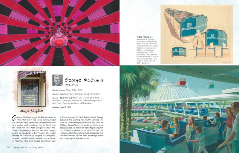 People Behind the Disney Parks US - Hardback