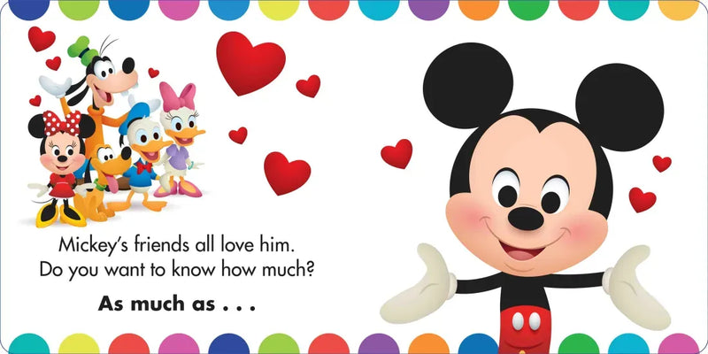 Disney Baby: I Love You This Much! US - Board book