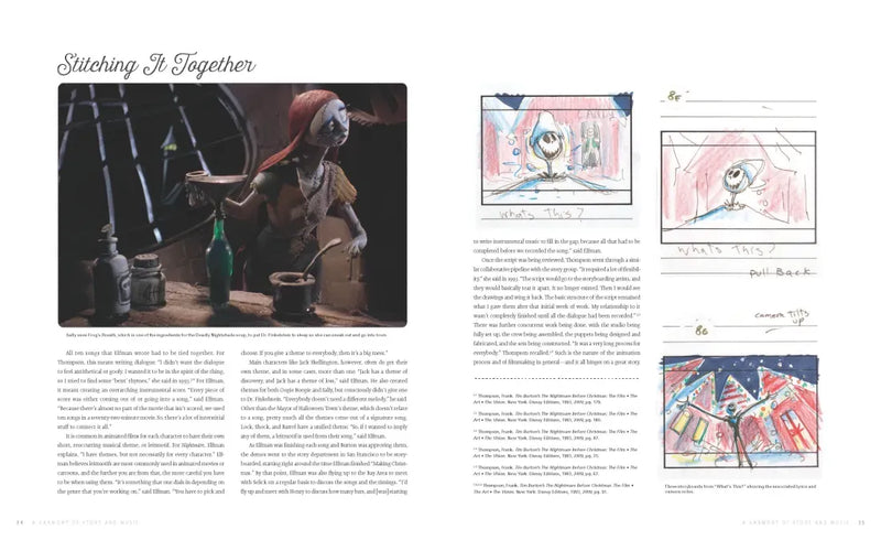 Tim Burton's The Nightmare Before Christmas Visual Companion US - Hardback