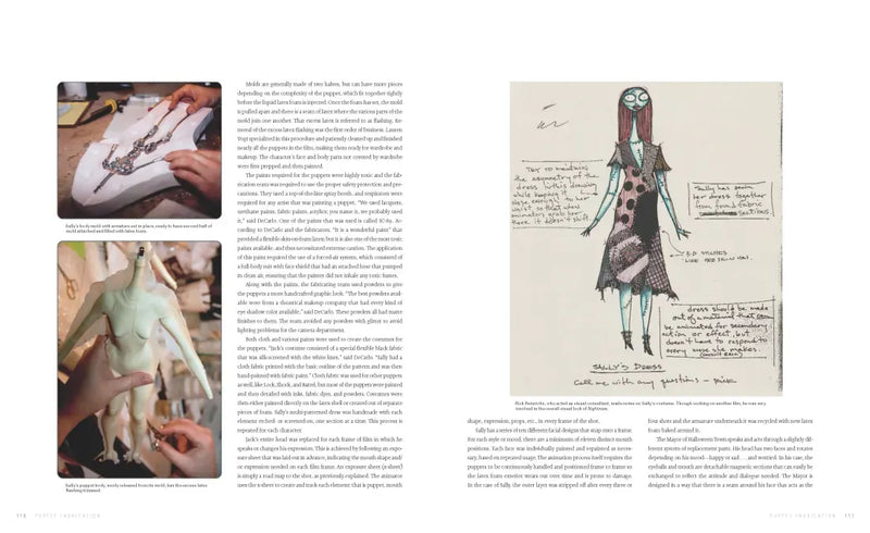 Tim Burton's The Nightmare Before Christmas Visual Companion US - Hardback