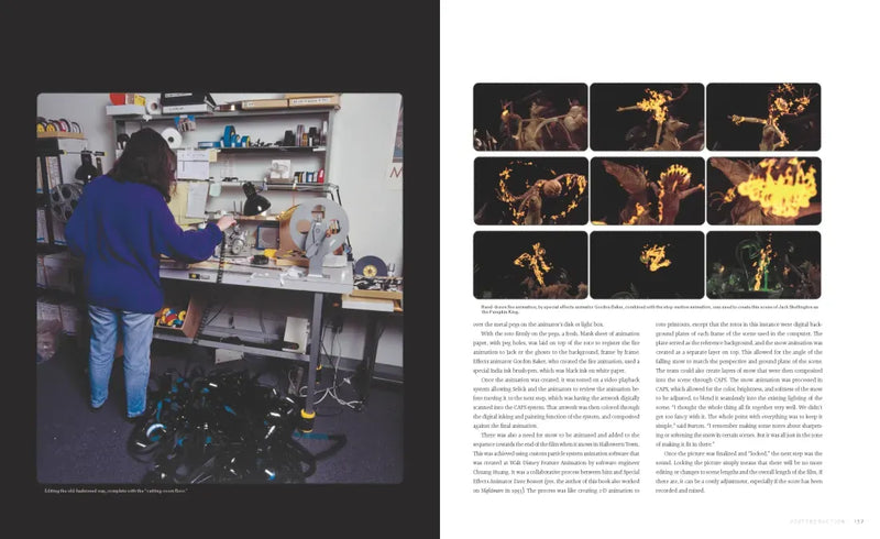 Tim Burton's The Nightmare Before Christmas Visual Companion US - Hardback