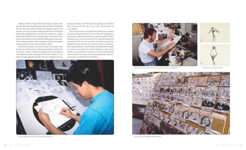 Tim Burton's The Nightmare Before Christmas Visual Companion US - Hardback