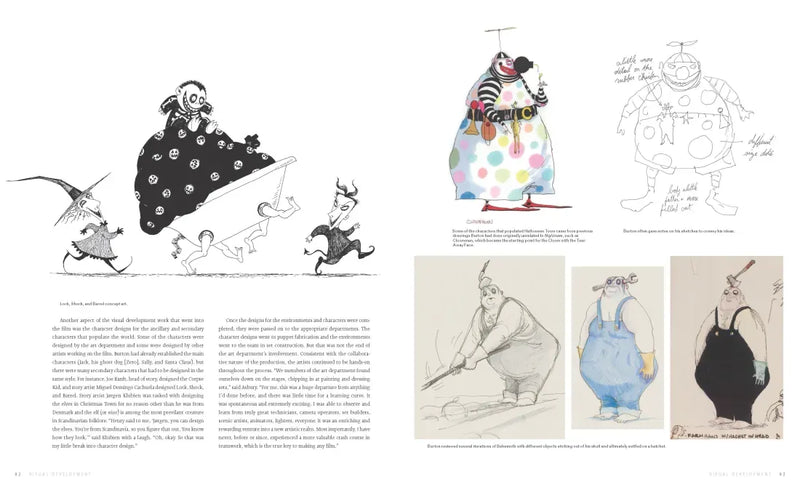 Tim Burton's The Nightmare Before Christmas Visual Companion US - Hardback