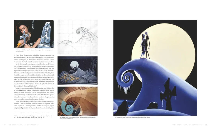 Tim Burton's The Nightmare Before Christmas Visual Companion US - Hardback