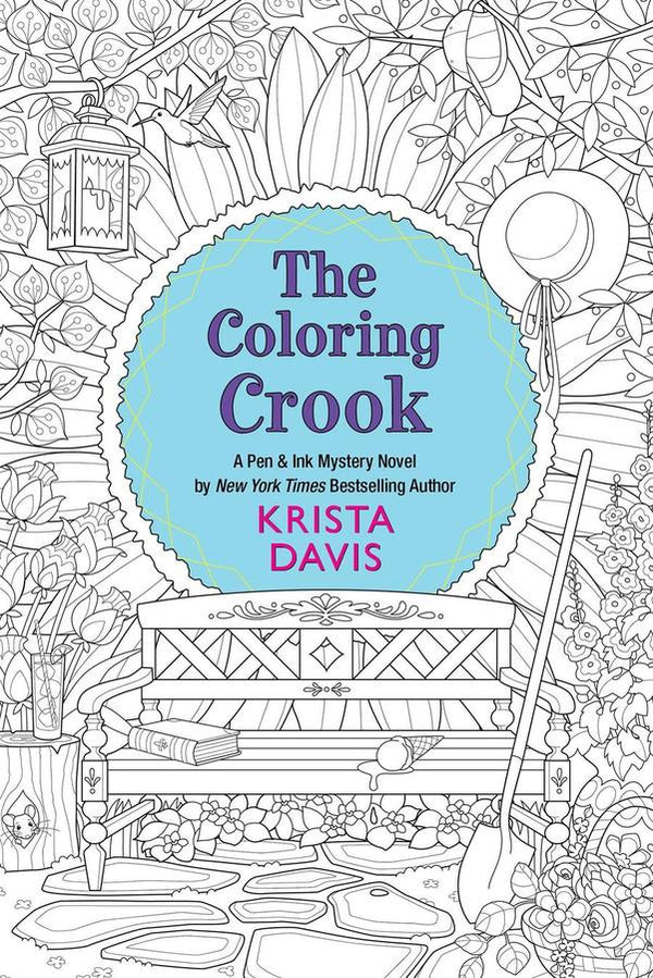 The Coloring Crook-Fiction: Crime and mystery-買書書 BuyBookBook