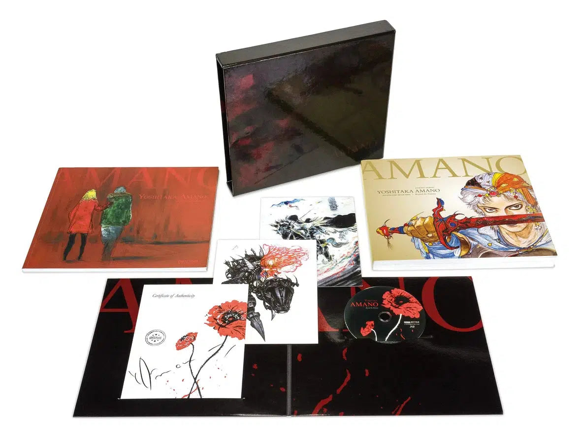 Yoshitaka Amano: The Illustrated Biography Beyond the Fantasy Limited Edition-Graphic novel / Comic book / Manga: genres-買書書 BuyBookBook