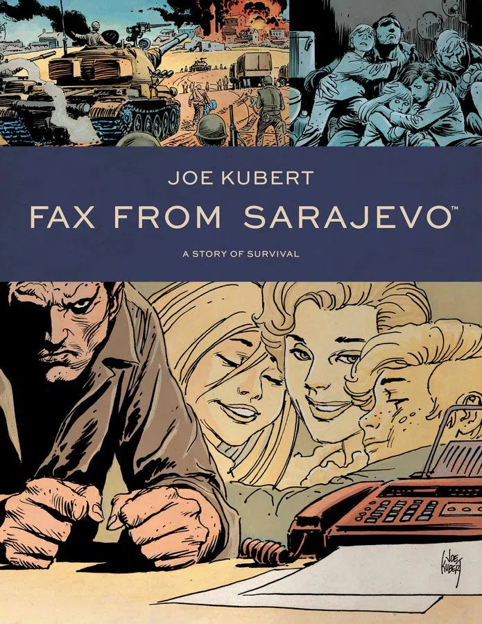 Fax From Sarajevo (New Edition)-Graphic novels/ Comic books/ Manga/ Cartoons-買書書 BuyBookBook